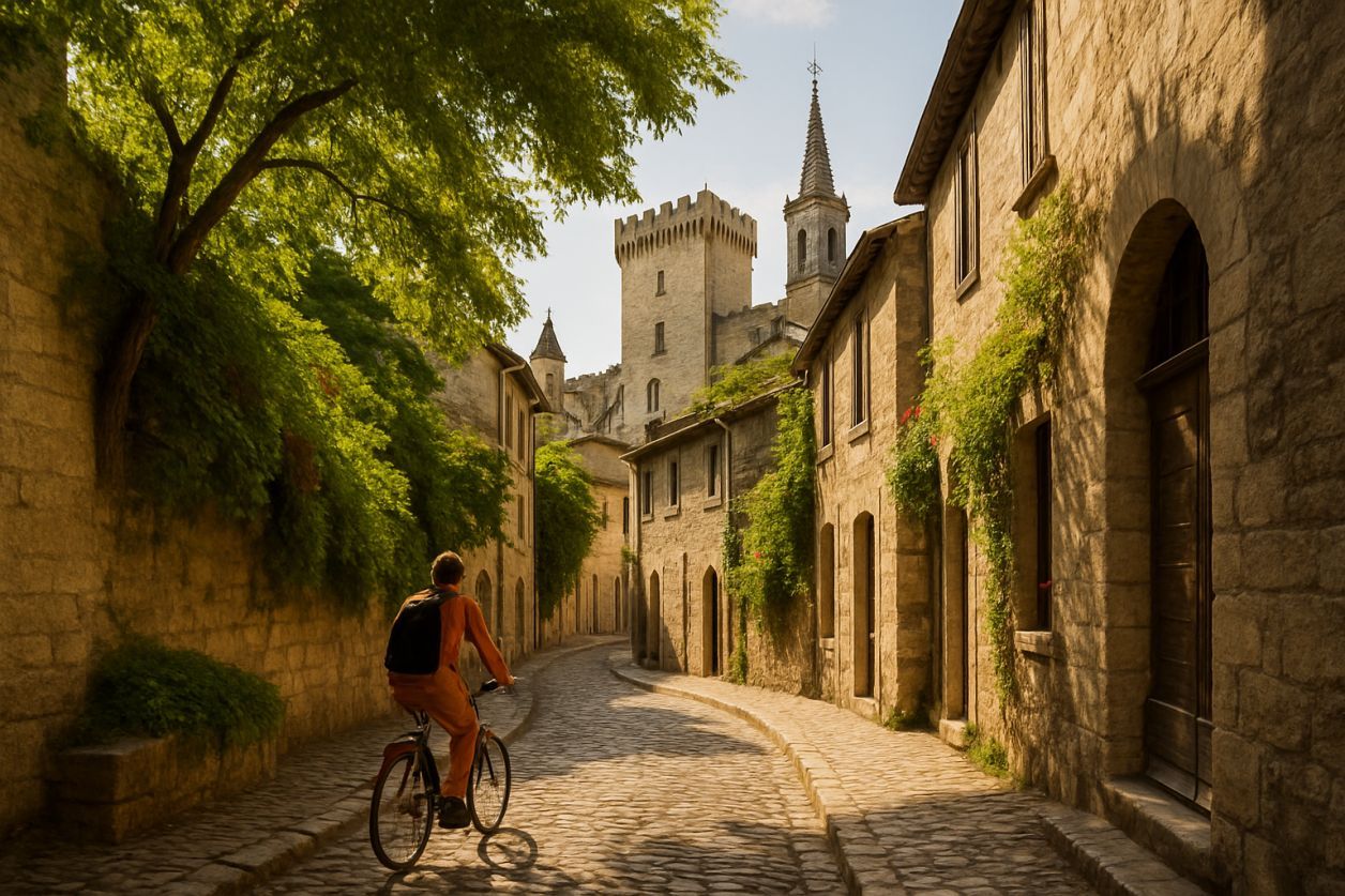 Avignon sans voiture : modes doux à pied