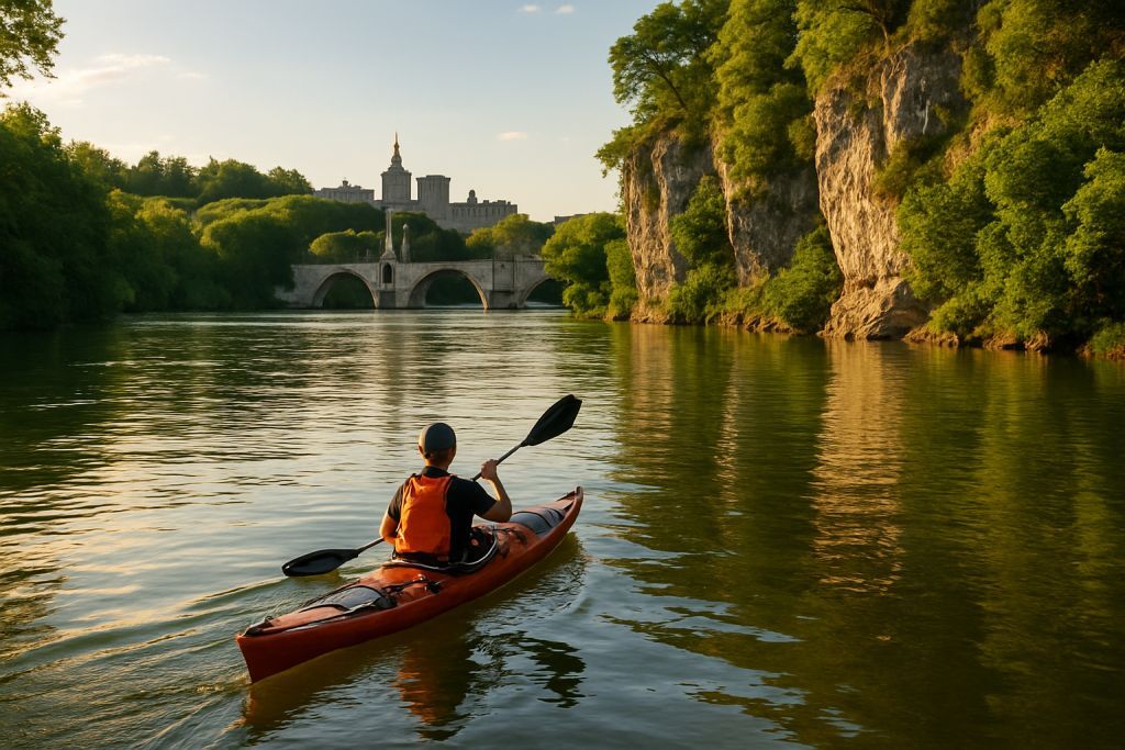 Kayak et paddle autour d’Avignon