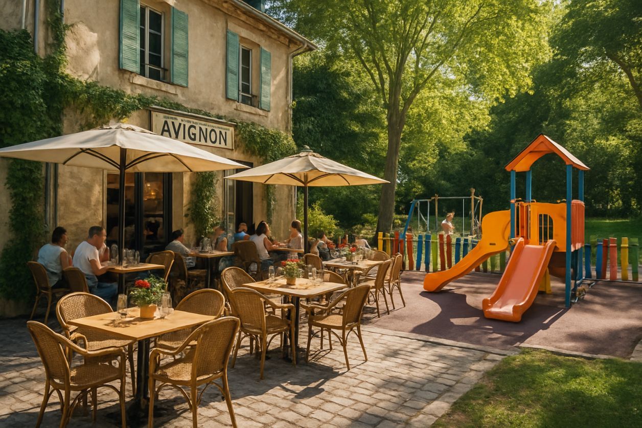 Avignon en famille : cafés et jeux kids