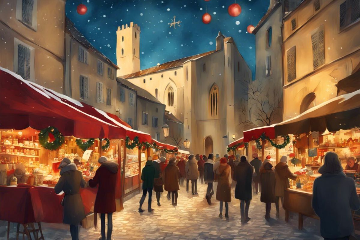 Découvrez le marché de Noël enchanteur d'Avignon