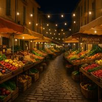Marchés nocturnes à vivre près d’Avignon
