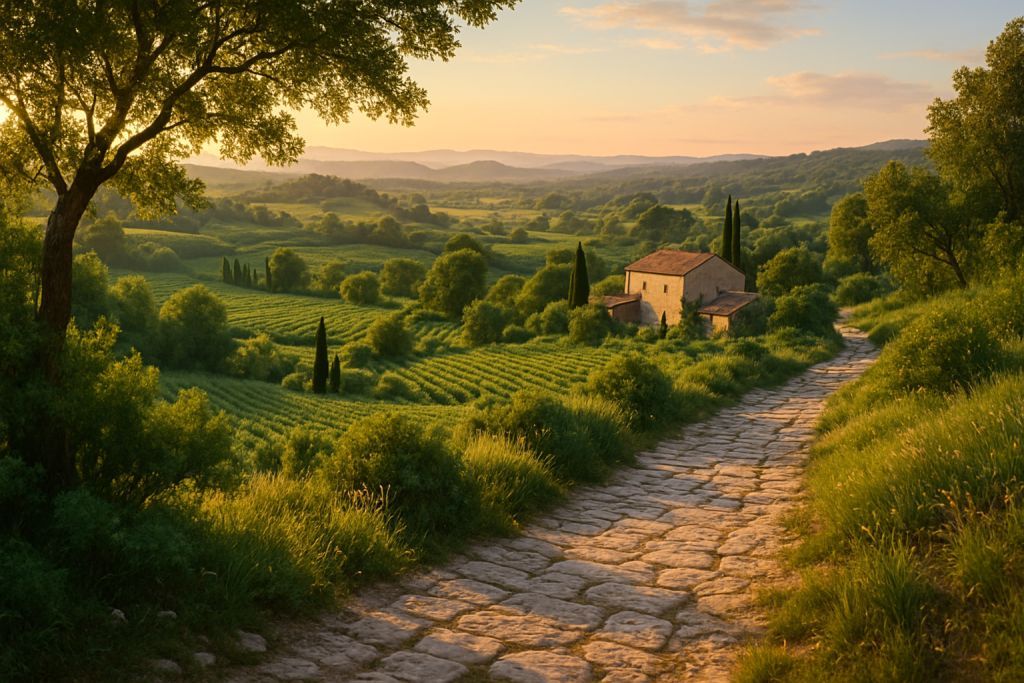 Balade facile près d’Avignon à découvrir