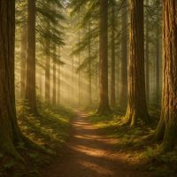 Balade magique dans la forêt des cèdres