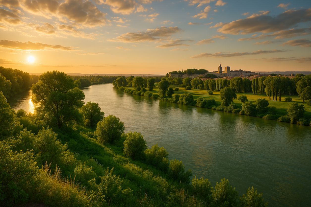 Découverte inédite de l'Île de la Barthelasse, Avignon