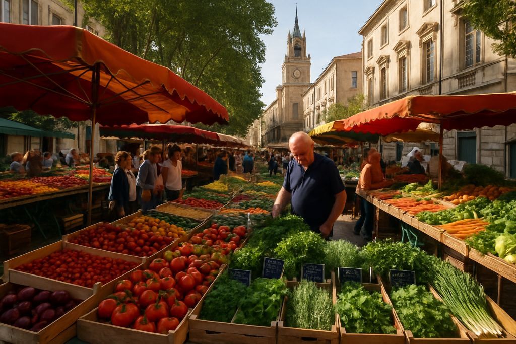 Les secrets du marché d'Avignon