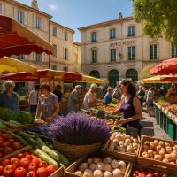Les plus beaux marchés locaux à Avignon