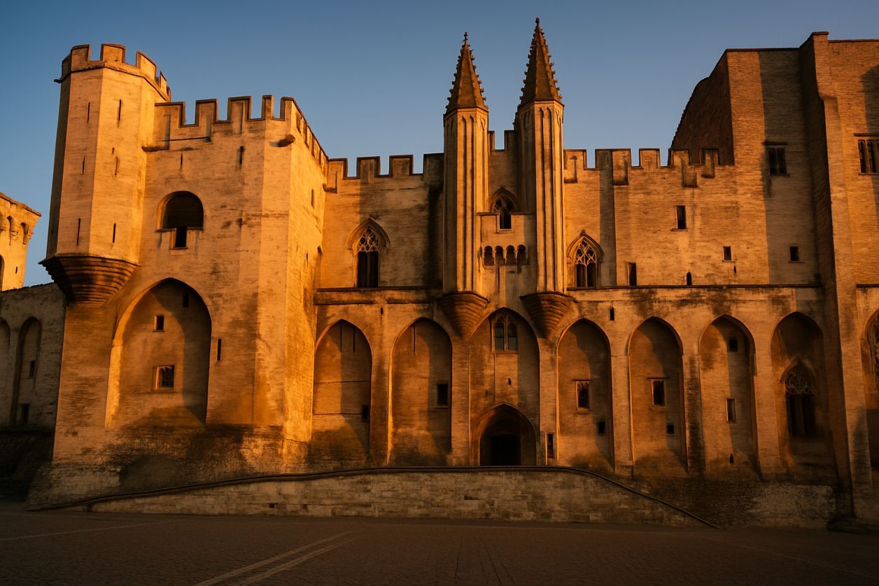 Visitez le palais des papes à Avignon