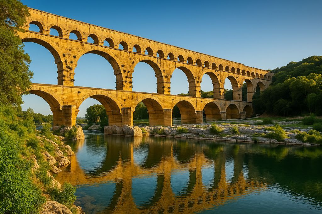 Pont du Gard : joyau à voir près d'Avignon