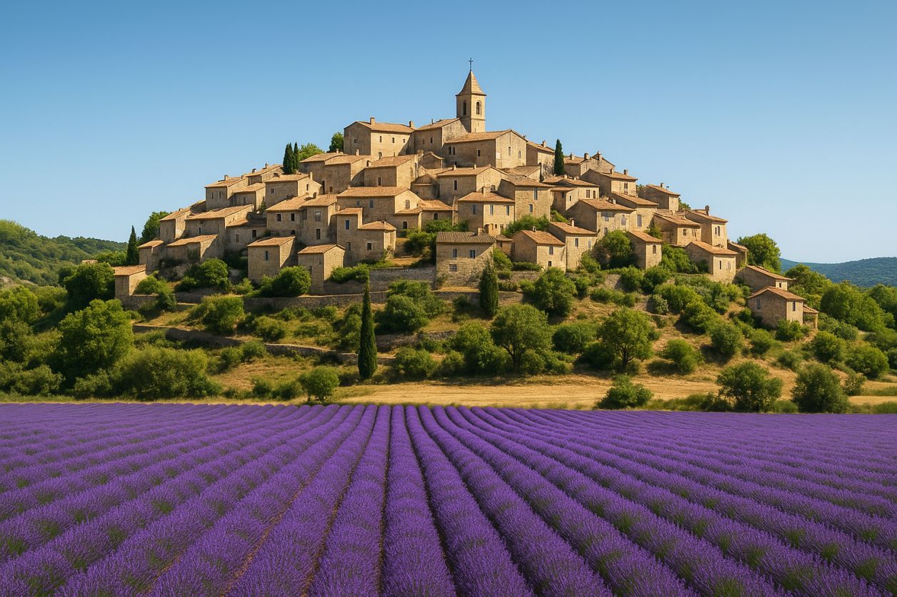 Villages perchés du Luberon près Avignon